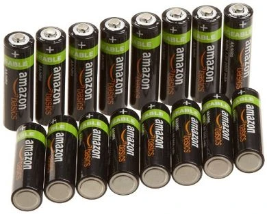 AmazonBasics Vorgeladene Ni-MH-Akkus. AA. 2000 MAh. 16 Stück 1 AmazonBasics Vorgeladene Ni-MH-Akkus. AA. 2000 MAh. 16 Stück