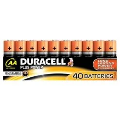 Duracell Plus Power Batterie AA (MN1500/LR06) 40er