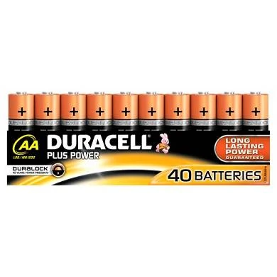 Duracell Plus Power Batterie AA (MN1500/LR06) 40er 1 Duracell Plus Power Batterie AA (MN1500/LR06) 40er