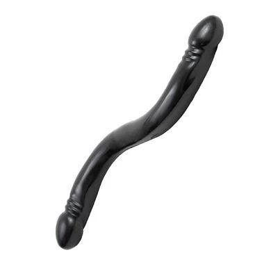Double Header Dong: Doppeldildo, Schwarz 1 Double Header Dong: Doppeldildo, Schwarz