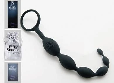 Fifty Shades Of Grey Anal-Kette, Schwarz 2 Fifty Shades Of Grey Anal-Kette, Schwarz – Bild 2