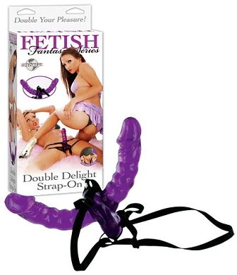 Fetish Fantasy Doppeldildo-Set Mit Strapon 2 Fetish Fantasy Doppeldildo-Set Mit Strapon – Bild 2