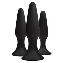 Renegade Sliders 3x Trainer Kit: Analplug-Set, Schwarz