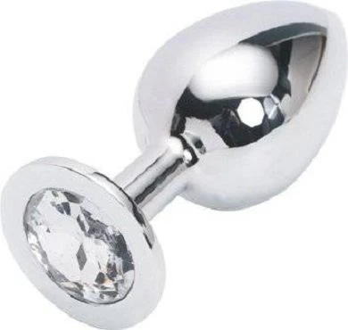 XL 40mm Edelstahl Anal Plug Buttplug Extra Schwer 357g Mit Kristall Klar 1 XL 40mm Edelstahl Anal Plug Buttplug Extra Schwer 357g Mit Kristall Klar