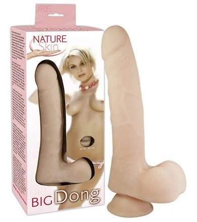 Big Dong - Dildo Mit Eichel & Saugfuß 1 Big Dong - Dildo Mit Eichel & Saugfuß