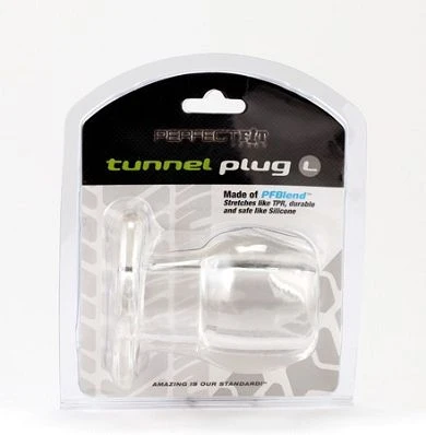 Ass Tunnel Plug Silicone TPR Large - Clear 2 Ass Tunnel Plug Silicone TPR Large - Clear – Bild 2