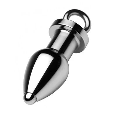 Master Series Arsenal Aluminum Tunnel Plug: Analtunnel, Silber 1 Master Series Arsenal Aluminum Tunnel Plug: Analtunnel, Silber