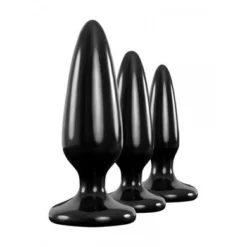Renegade Pleasure Plugs Trainer Kit: Analplug-Set, Schwarz
