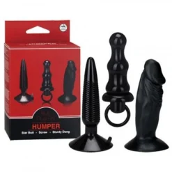 Alternative view of Humper: Analplug-Set, Schwarz