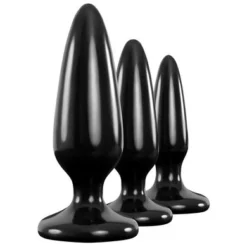 Alternative view of Renegade Pleasure Plugs Trainer Kit: Analplug-Set, Schwarz