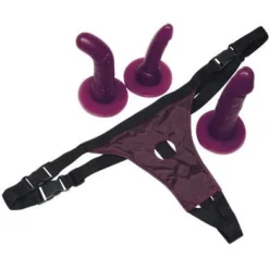 Alternative view of Bad Kitty Strap-On Set