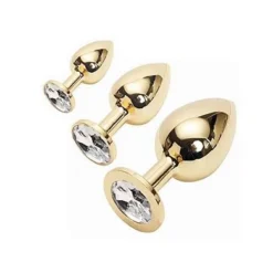 Greenpinecone Klein + Medium + Groß Set Fetisch Masturbation Sex Spielzeug Metall An