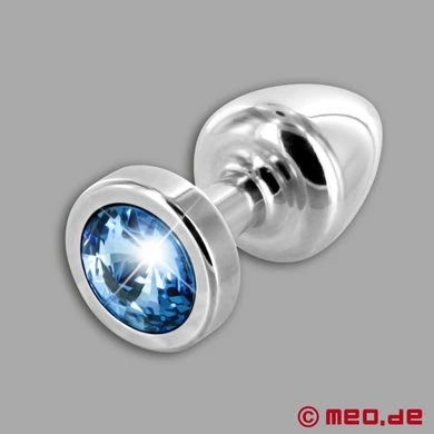 Anal Juwel Silver Star Zaffiro ? Luxus Buttplug Mit Kristall 1 Anal Juwel Silver Star Zaffiro ? Luxus Buttplug Mit Kristall