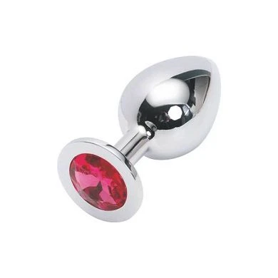 XL 40mm Edelstahl Anal Plug Buttplug Extra Schwer 357g Mit Kristall Rot 1 XL 40mm Edelstahl Anal Plug Buttplug Extra Schwer 357g Mit Kristall Rot