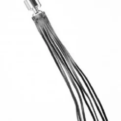 Butt-Plug Mit Leder-Peitsche