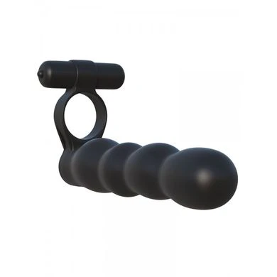 14 X 2,8 Cm Fantasy C-Ringz - Partner Double Penetratrator Black 2 14 X 2,8 Cm Fantasy C-Ringz - Partner Double Penetratrator Black – Bild 2