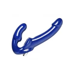 Dildo Freak Strap-U Umschnalldildo - Strapless Strap-on Mit Vibration In Blau
