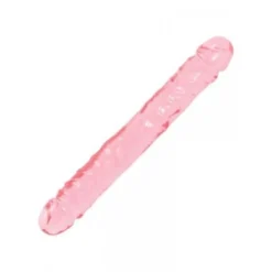 Crystal Jellies Jr. Double Dong: Doppeldildo, Rosa