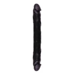 Double Medium Dildo Schwarz - 44x4 Cm