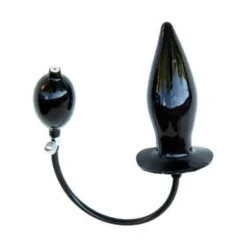 14x5.5 Cm Aufblasbarer Analplug Schwarz XL