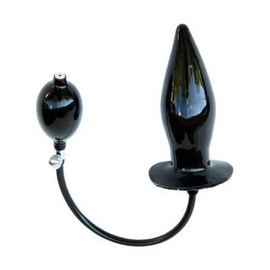 14x5.5 Cm Aufblasbarer Analplug Schwarz XL 1 14x5.5 Cm Aufblasbarer Analplug Schwarz XL