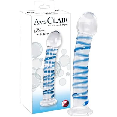 Arts Clair Bleu Majestueux: Glas-Dildo 1 Arts Clair Bleu Majestueux: Glas-Dildo