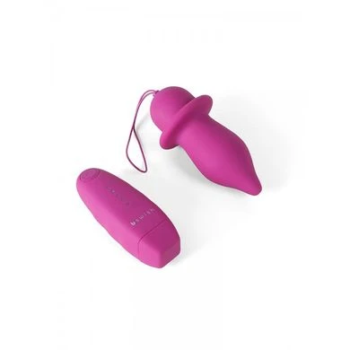 B Swish Bfilled: Vibro-Plug Mit Fernbedienung, Pink 1 B Swish Bfilled: Vibro-Plug Mit Fernbedienung, Pink