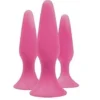 NS Novelties Sliders - 3 Pieces Trainer Kit Analplug - Rosa
