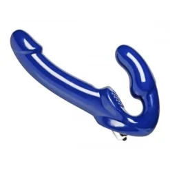 Alternative view of Dildo Freak Strap-U Umschnalldildo - Strapless Strap-on Mit Vibration In Blau