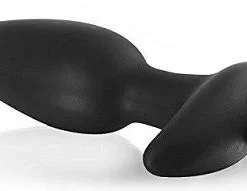Deluxe Silikon Butt Plug Large (Ø 20-45 Mm) Mit 5 Vibrationsprogrammen