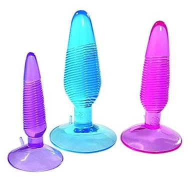 Nanma Twirly Trio Jelly Butt Plug Set In 3 Grössen. 1er Pack (1 X 3 Stück) 1 Nanma Twirly Trio Jelly Butt Plug Set In 3 Grössen. 1er Pack (1 X 3 Stück)