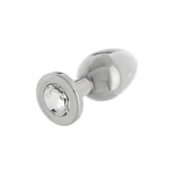 Steel Power Tools Jewel Buttplug Medium: Edelstahl-Analplug