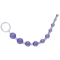 X-10 Beads, Analkette, 28 X 3cm, Purple