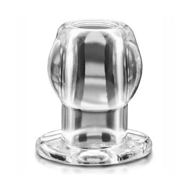 Ass Tunnel Plug Silicone TPR Large - Clear 1 Ass Tunnel Plug Silicone TPR Large - Clear