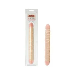 Geaderter Doppel-Penis - Ivory Duo(TM) 12"
