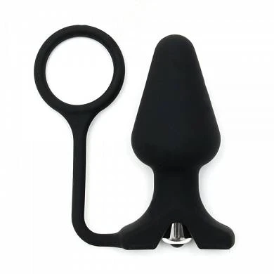 Buttplug Mit Cockring Und Vibrator 1 Buttplug Mit Cockring Und Vibrator
