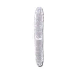 Crystal Duo Double-Dong Transparent