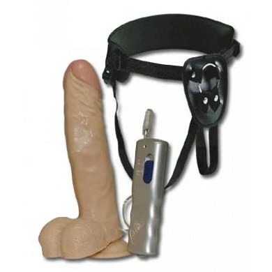 Gigolina Vibrating Strap-On 1 Gigolina Vibrating Strap-On